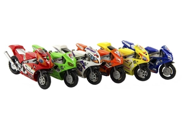 Transformer motorka/robot plast 11cm asst mix barev na kartě