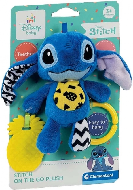 CLEMENTONI BABY Disney Plyšový Stitch na zavěšení