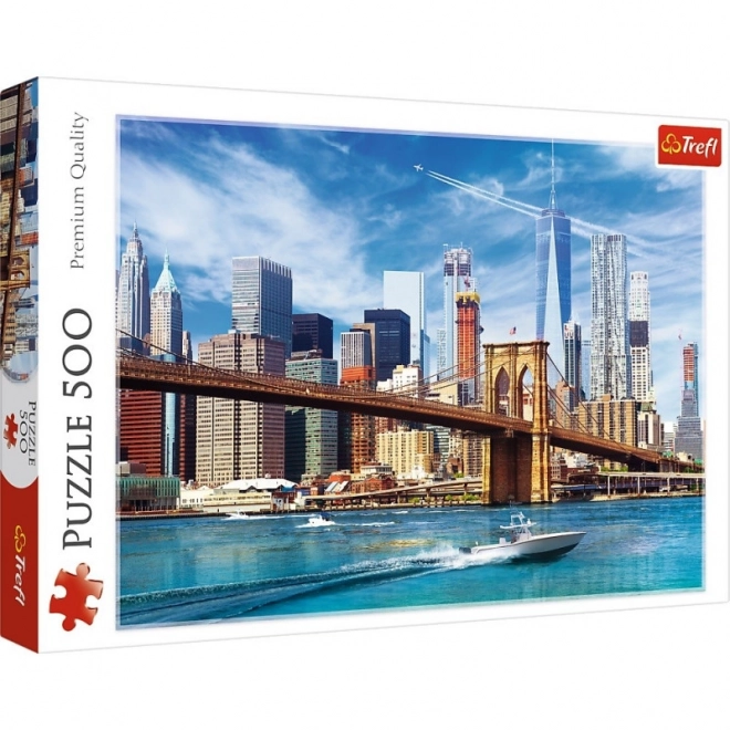 Panoramatické puzzle New York 500 ks