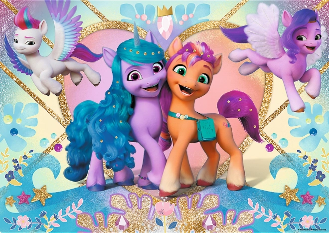 TREFL Třpytivé puzzle My Little Pony 100 dílků