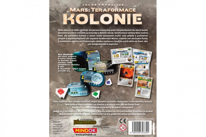 Mars: Teraformace - Kolonie