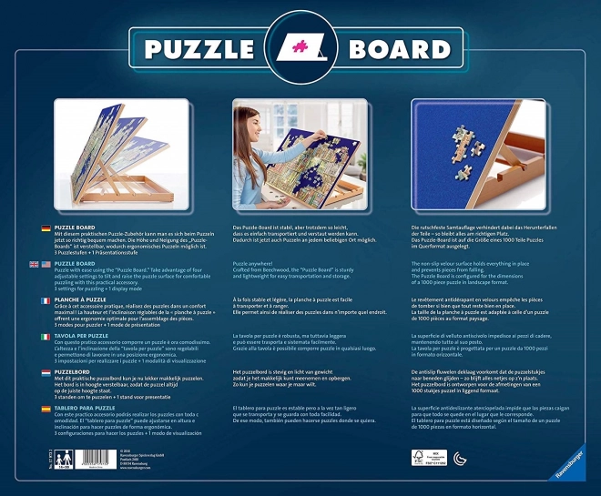 RAVENSBURGER Puzzle Board - dřevěná polohovací puzzle podložka