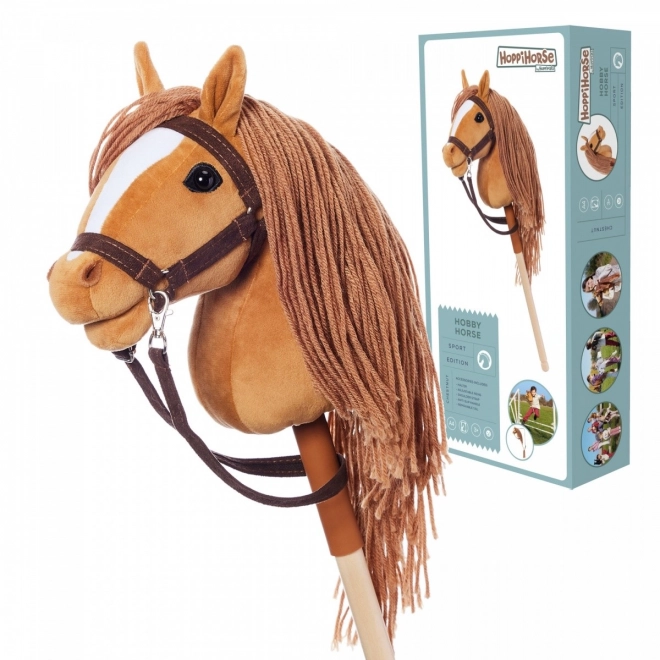 Hobby Horse HOPPIHORSE A4 Kaštanová Hněď