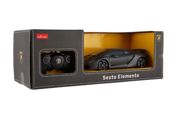 RC šedé auto Lamborghini Sesto Elemento na dálkové ovládání