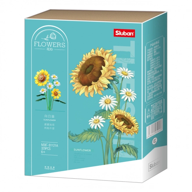 Sluban Flowers M38-B1121A Slunečnice s kopretinami