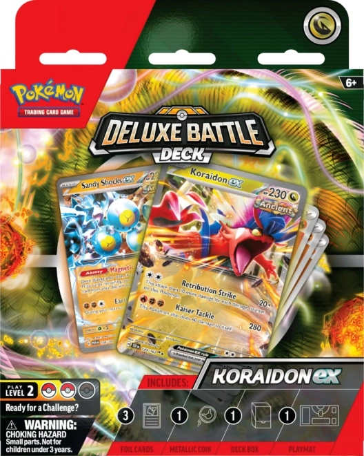 Karty bojových balíčků Koraidon Deluxe
