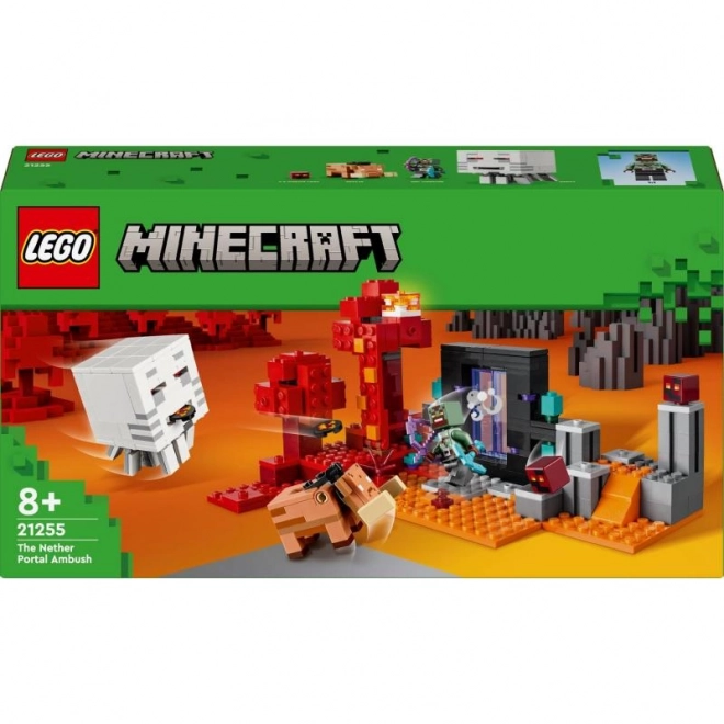 LEGO Minecraft Zasazka u portálu do Netheru