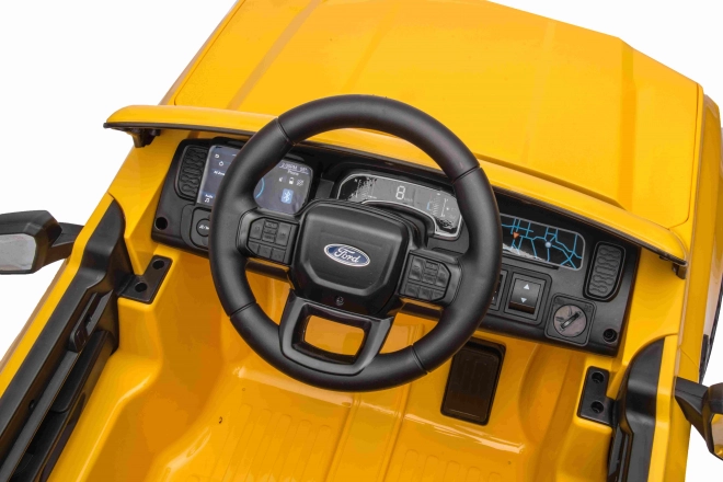 Dětský vůz Ford Ranger žlutý