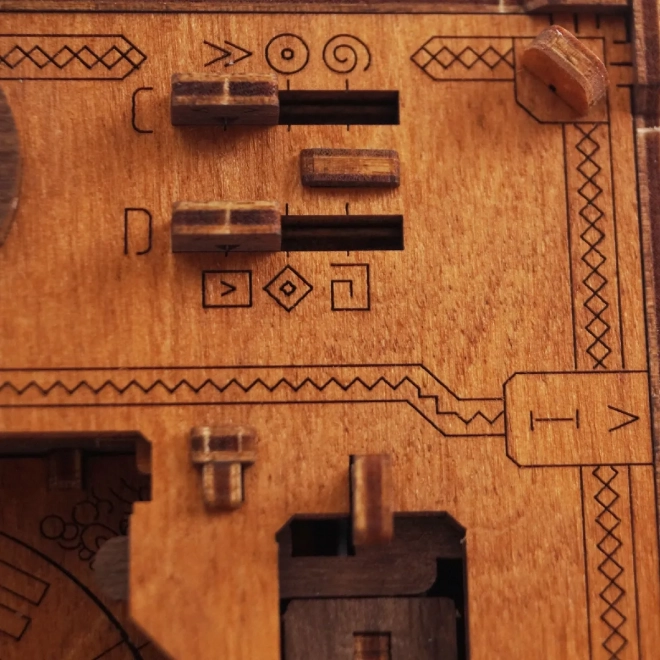 WOODEN CITY 3D dřevěné puzzle Escape room: Pyramida Maya