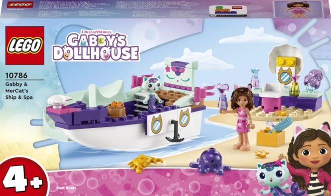 LEGO® Gabby's Dollhouse™ 10786 Gábi a Rybočka na luxusní lod