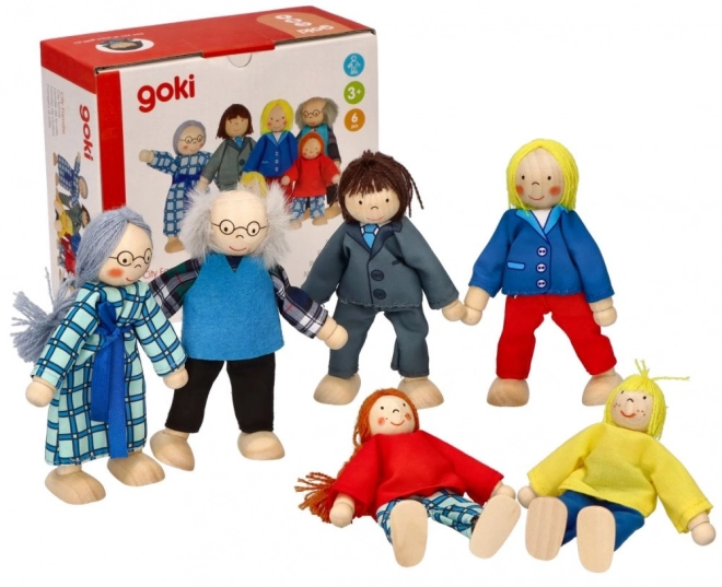 GOKI Family - dřevěné domečky pro panenky