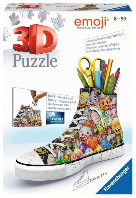 RAVENSBURGER 3D puzzle Kecka Emoji 108 dílků