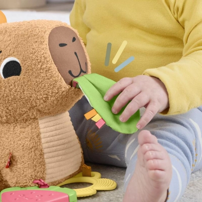 Fisher-price měkká hračka kapybara