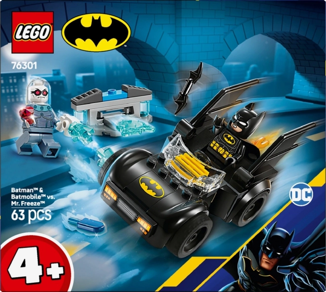 Batman a Batmobil proti Mr. Freeze Lego stavebnice