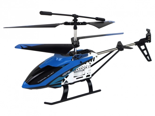 Hliníková RC helikoptéra 2.4G Blue 15 minut letu