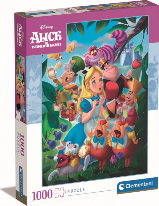 Puzzle 1000 dílků Disney Alenka v říši divů