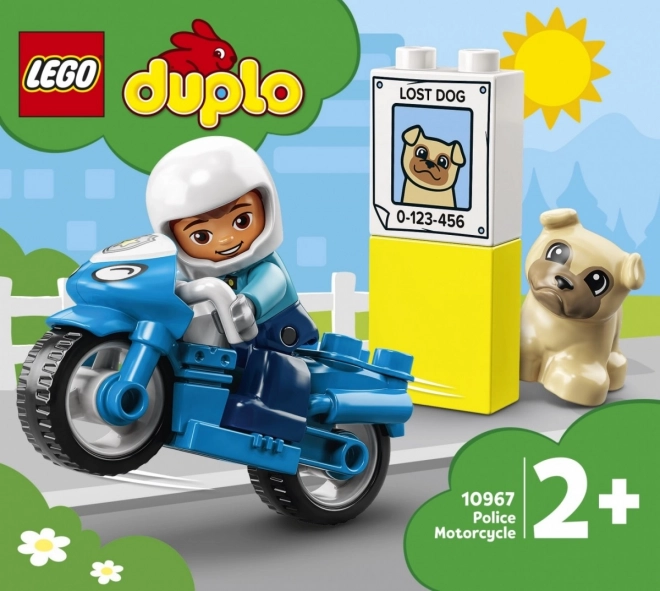 LEGO Duplo 10967 Policejní motorka