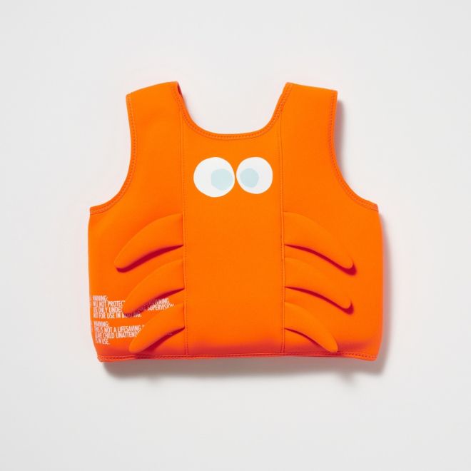 Plavecká vesta (3-6 let) - Sonny the Sea Creature Neon Orange