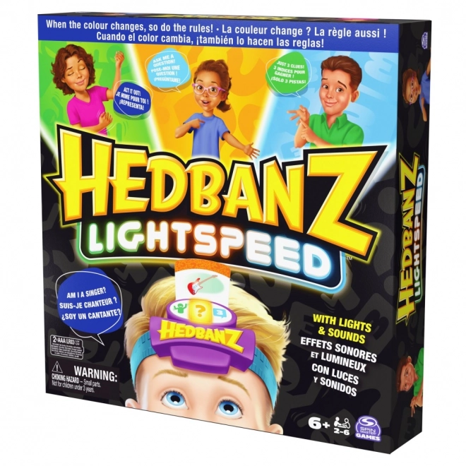 Společenská hra Hedbanz lightspeed