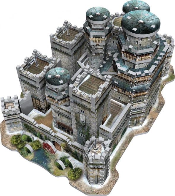 WREBBIT 3D puzzle Hra o trůny: Winterfell 910 dílků