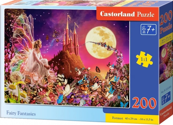 Puzzle pohádková fantazie s 200 dílky