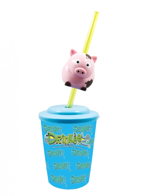 Drinkeez - kelímek s brčkem