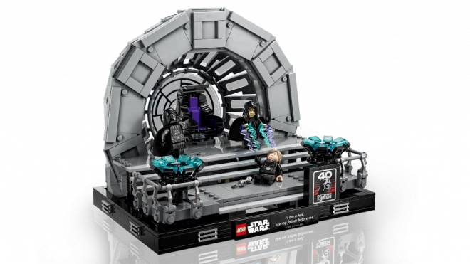 LEGO® Star Wars™ 75352 Císařův trůnní sál – diorama