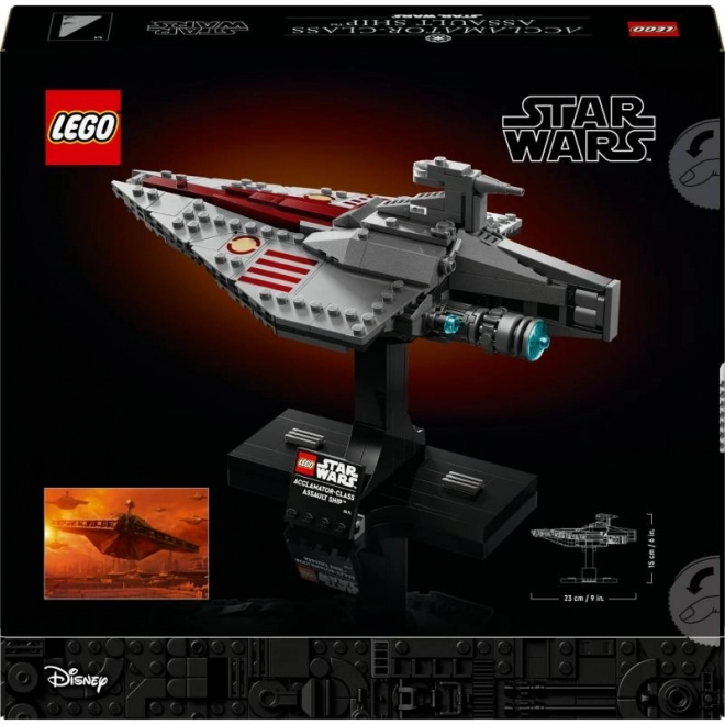 Lego Star Wars Krvákový krížník Acclamator