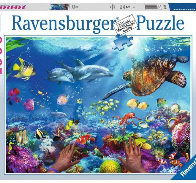 2D puzzle 1000 prvků Pod mořem