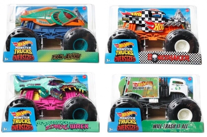 Hot Wheels Monster Trucks Velký náklaďák