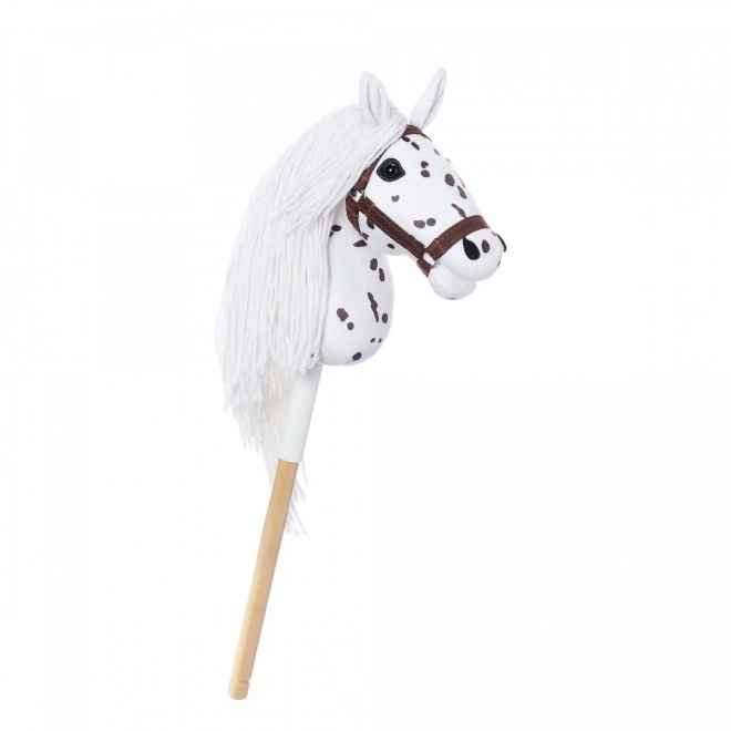 Hobby Horse HOPPIHORSE A4 Leopard - bílý