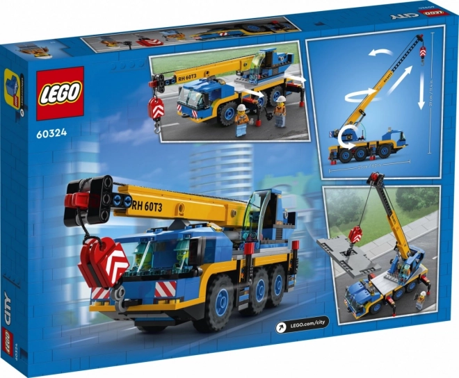 LEGO City 60324 Pojízdný jeřáb