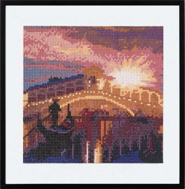 GRAFIX Diamantové malování Most Ponte di Rialto 30x30cm