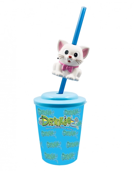Drinkeez - kelímek s brčkem