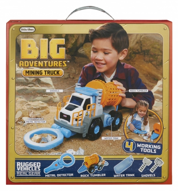 Těžební kamion Big Adventures sada