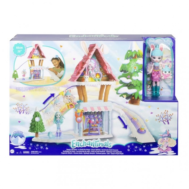 ENCHANTIMALS HERNÍ SET LYŽAŘSKÁ CHATA