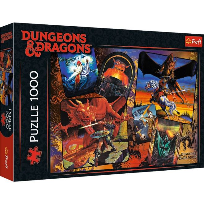 Puzzle 1000 prvků Počátky Dungeons Dragons