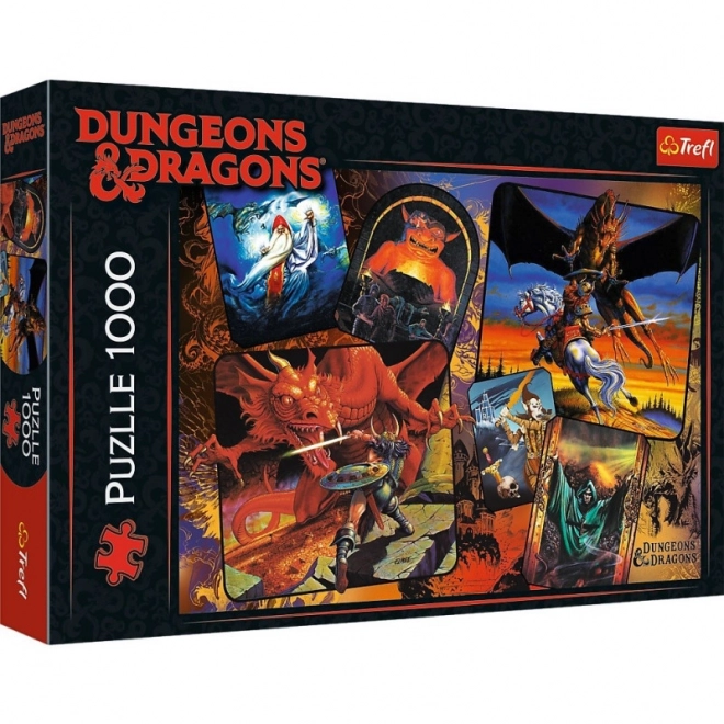 Puzzle 1000 prvků Počátky Dungeons Dragons