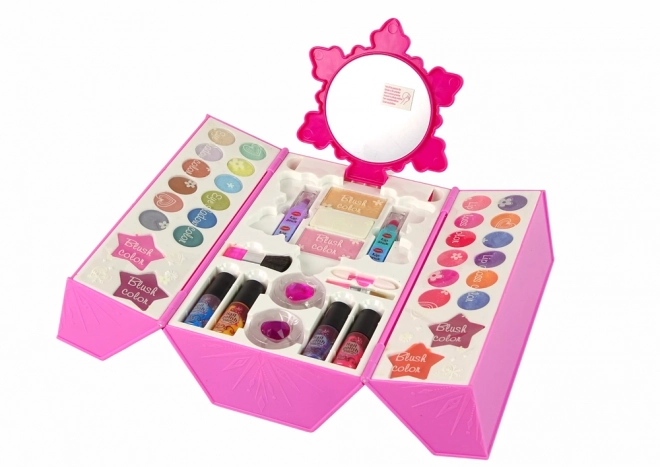 Make-up Bag Set Růžové oční stíny.