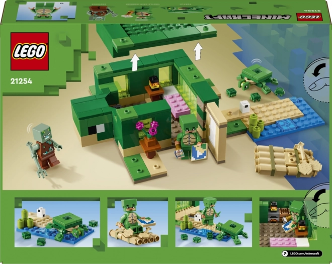 LEGO® Minecraft® 21254 Želví domek na pláži