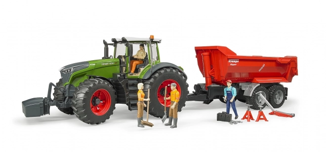 Bruder Traktor Fendt 1050 Vario s mechanikem a dílenským nářadím 1:16