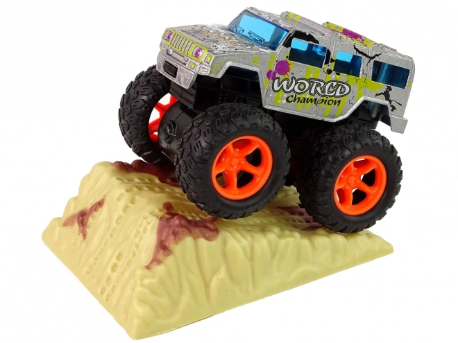 Monster Truck Big Foot gumové pneumatiky rampa