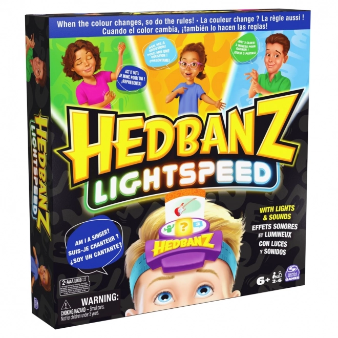 Společenská hra Hedbanz lightspeed