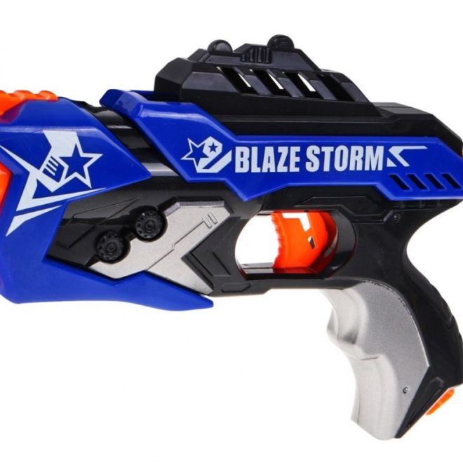Pružinová pistole pro děti 8+ Blaze Storm 5 nábojů Pěnové kuličky + manuální mechanismus