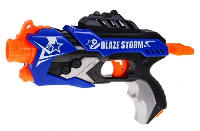 Pružinová pistole pro děti 8+ Blaze Storm 5 nábojů Pěnové kuličky + manuální mechanismus