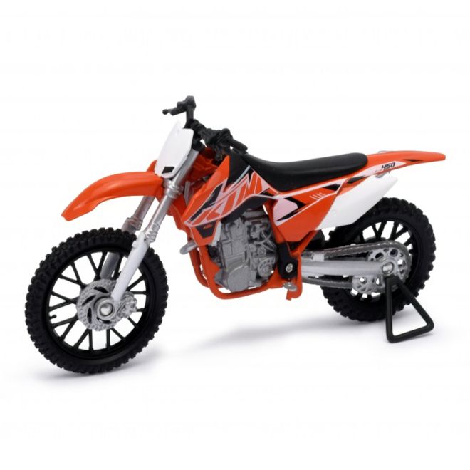 Welly Motocykl KTM 450 SX-F 1:18 oranžový