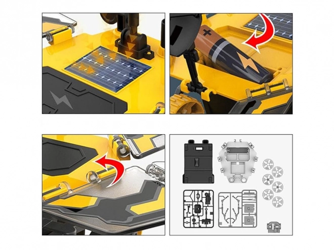 Edukativní Mars Rover stavebnice solární