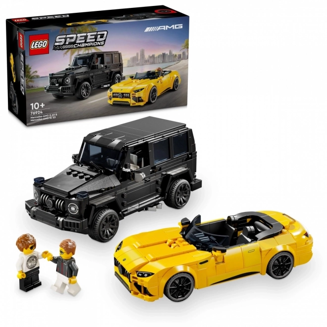 LEGO Speed Champions 76924 Mercedes-AMG G 63 a Mercedes-AMG SL 63