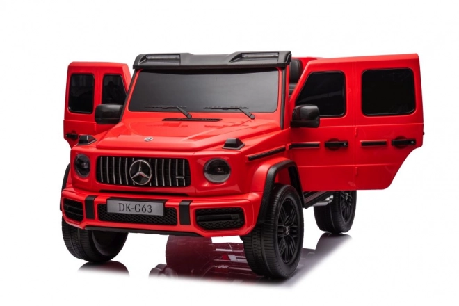 Mercedes G63 XXL Červená 4x4 Auto na baterie