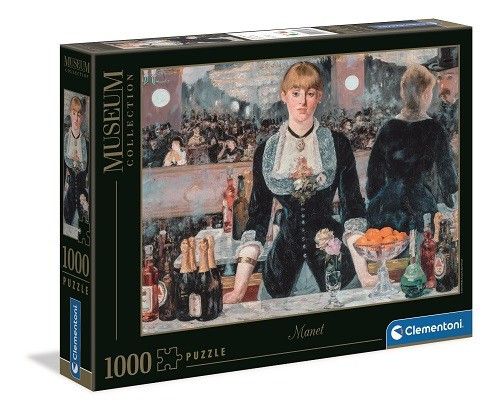 Puzzle 1000 prvků Museum Manet, Bar v Folies-BergereJatte